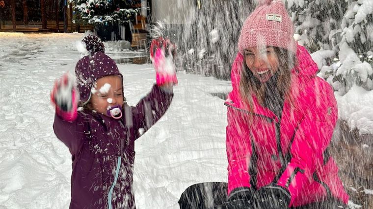 Agus y Nina Día de chicas. Foto: @agus.gandolfo