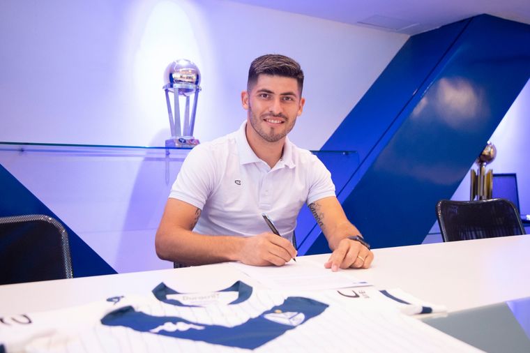 El paraguayo José Florentin. Foto: Prensa Vélez