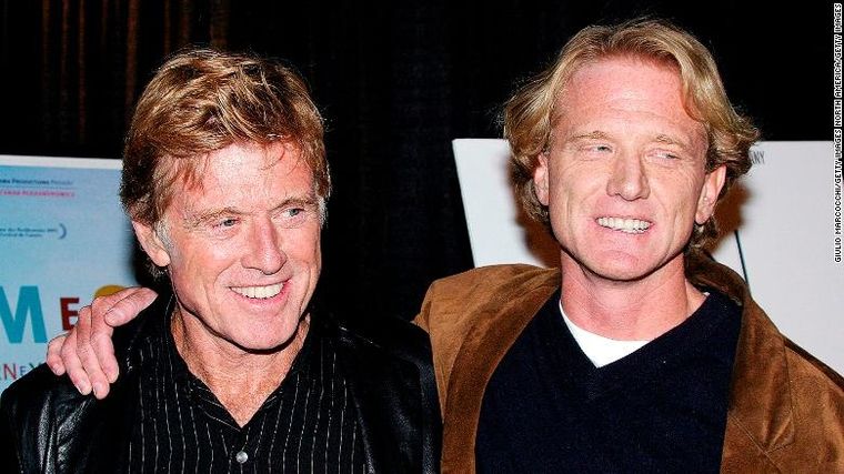 Robert y James Redford