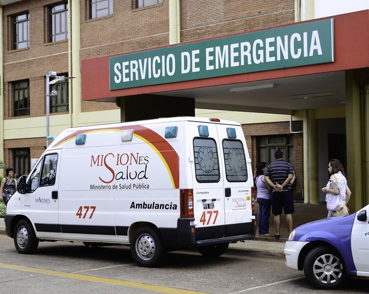 La beba fue llevada al hospital de Iguazú, pero los médicos no pudieron salvar su vida