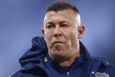 Almirón se prepara para el duelo por la Libertadores. Foto: NA Almirón se prepara para el duelo por la Libertadores. Foto: NA