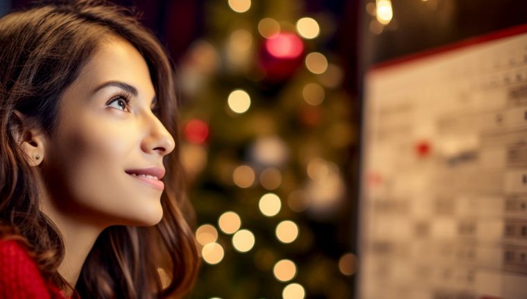 Los feriados de diciembre serán fines de semana largo. Foto: Generada con IA Foto: Generada con IA