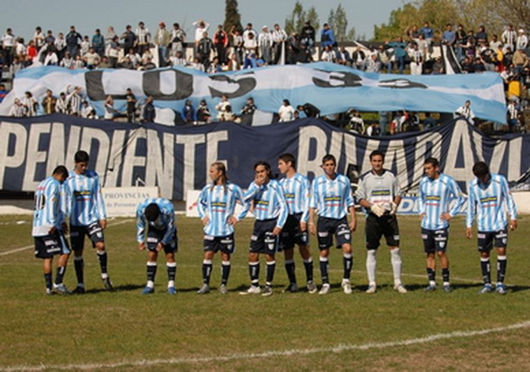 La bandera fue exhibida el domingo. Foto: Marcelo Ruiz / MDZ