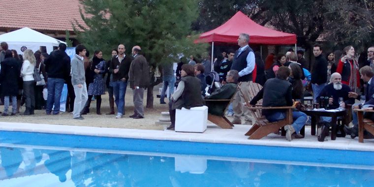 Parte del público presente.