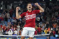 Nole fue la figura excluyente del torneo. DPA Foto: DPA