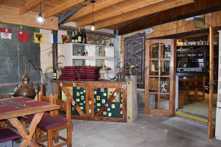 El interior de madera del conocido Rincón Suizo. El interior de madera del conocido Rincón Suizo.