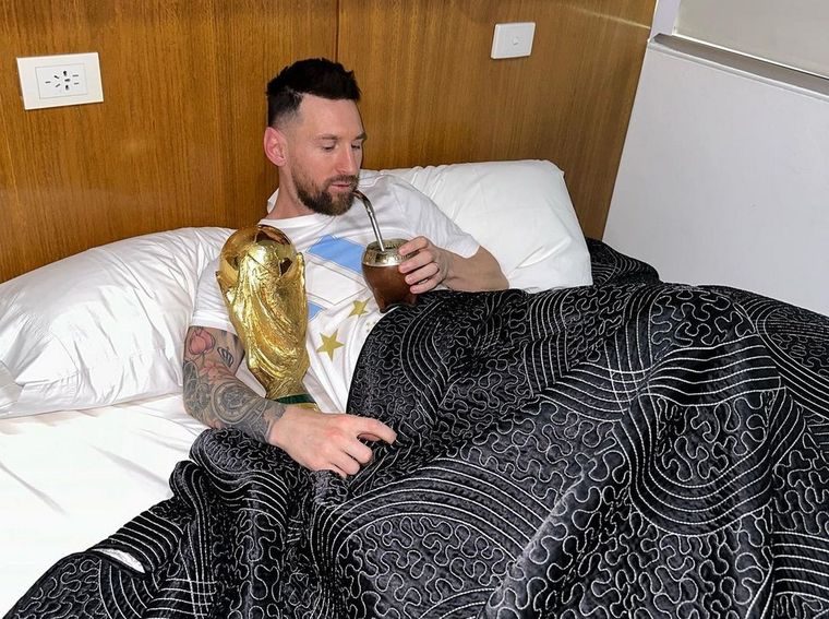 Un equipo de cineastas alemanes viajaron a Misiones para realizar un documental sobre el mate Foto: Instagram Leo Messi