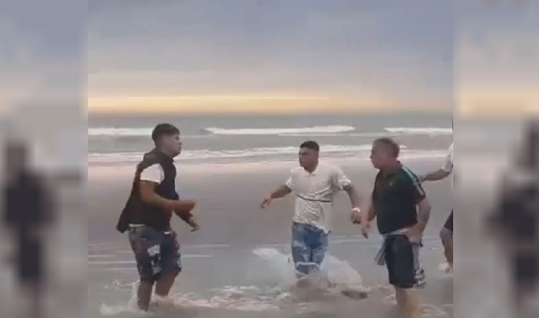 El comienzo del crimen Foto: NA