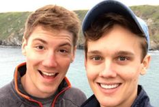 Hunter Doohan y Fielder Jewett Foto: Instagram Hunter Doohan y Fielder Jewett Foto: Instagram
