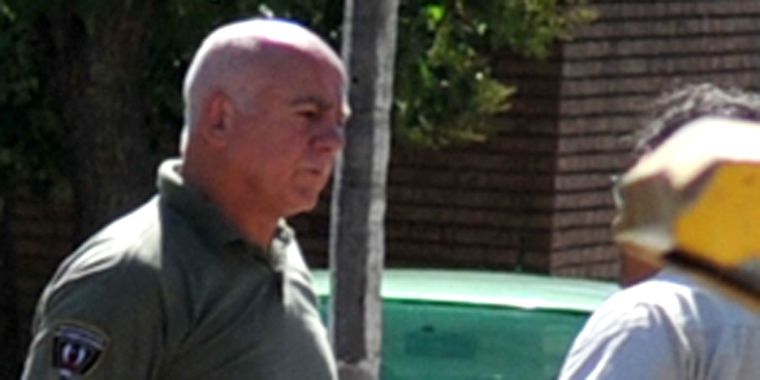 Juan Carlos Castillo, cuando aún trabajaba para la Policía de Mendoza. Foto: MDZ