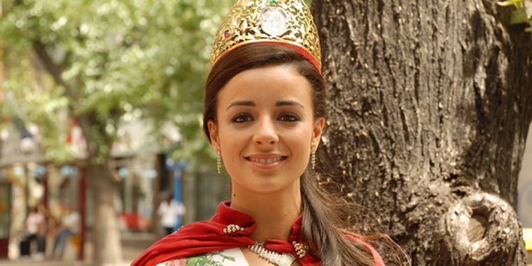 Natalia Muzaber, actual Reina de la Vendimia de Tunuyán. Foto: MDZ