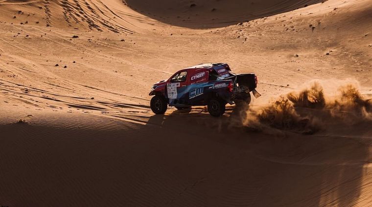 El mendocino Lucio Álvarez finalizó tercero en coches Foto: Instagram @lucioealvarez