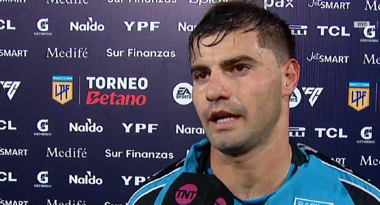 El mediocampista habló tras la igualdad. Foto: Captura