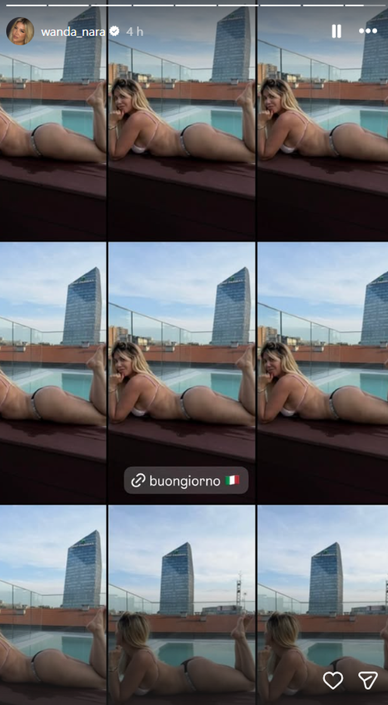 Wanda Nara compartió la historia tras la foto de la China que subió Mauro Icardi. Wanda Nara compartió la historia tras la foto de la China que subió Mauro Icardi. 