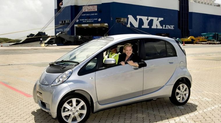 Mitsubishi ya trabaja algunos modelos eléctricos. Foto: Car Advice.