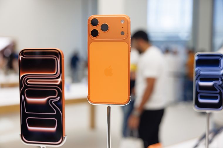 Los iPhone 17 Pro y Pro Max impulsan las ventas globales de Apple. Los iPhone 17 Pro y Pro Max impulsan las ventas globales de Apple.