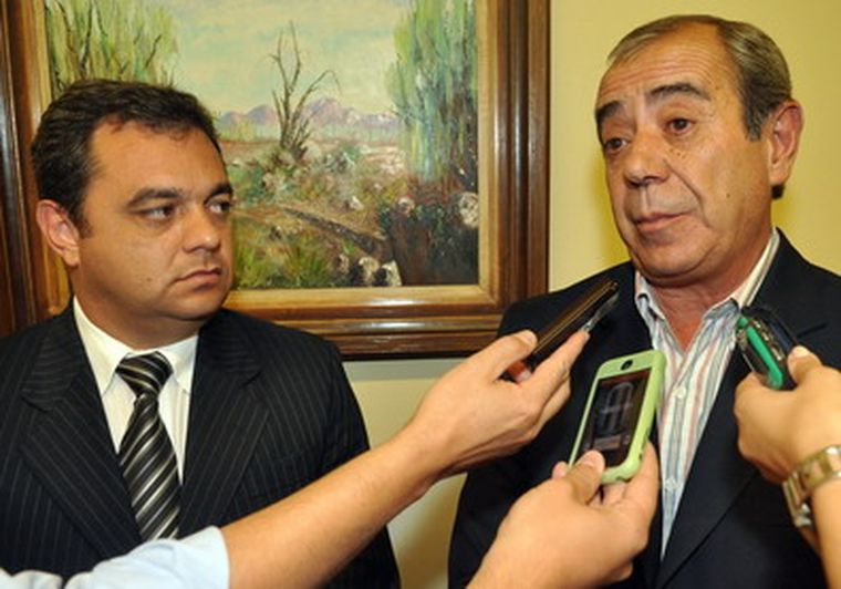Aranda, y Omar Alcalde. Foto: Nacho Gaffuri / MDZ