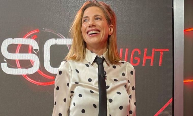 Alina Moine confirmó su relación con Federico Giuliani, el ex de Cande Tinelli La periodista se cansó de esperar a Marcelo Gallardo Foto: @alinamoine09