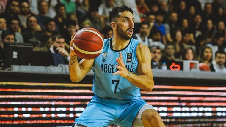 Facundo Campazzo y su rol clave en la Selección argentina. Foto: @cabboficial