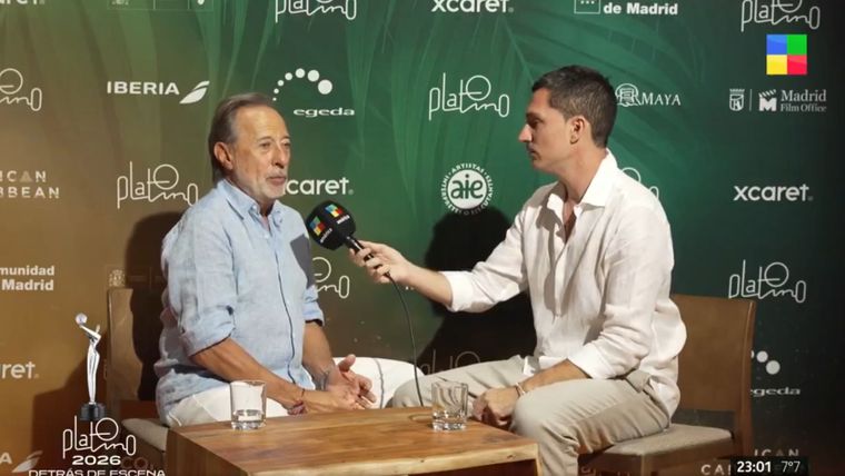 El actor contó en Detrás de escena que tuvo un encuentro muy lindo con Fonzi. El actor contó en Detrás de escena que tuvo un encuentro muy lindo con Fonzi.