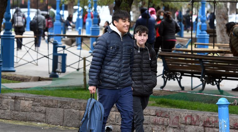 El frío se instala en Mendoza. El frío se instala en Mendoza.