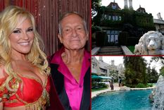 la terrorifica confesion que hizo una exnovia de hugh hefner sobre la mansion de playboy: ?esta embrujada, vi un fantasma?