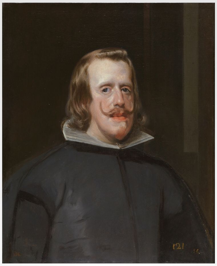 Felipe IV anciano. Foto: Museo del Prado