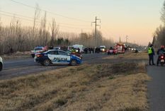 El choque ocurrió a la altura de San Patricio del Chañar. El choque ocurrió a la altura de San Patricio del Chañar.
