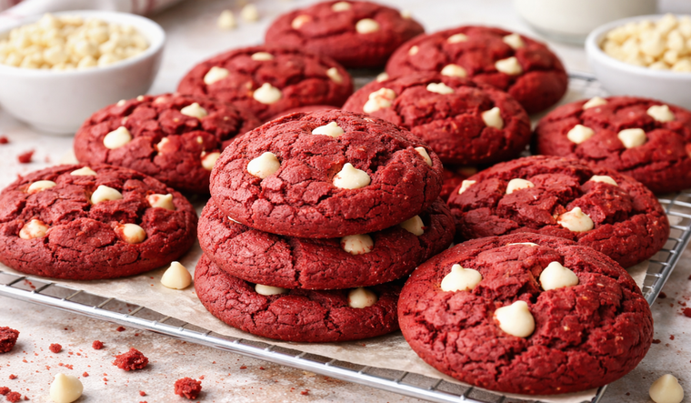 Cómo hacer cookies red velvet