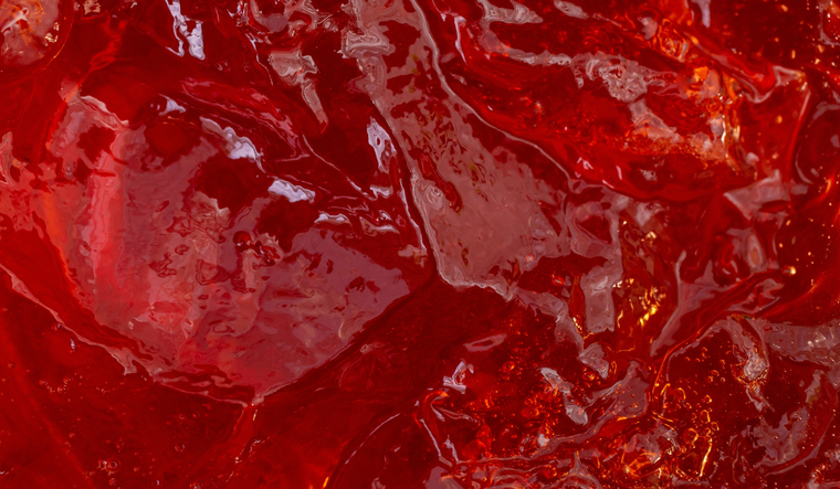 Esta delicia de verano tiene la textura perfecta, gelatina de frutilla Esta delicia de verano tiene la textura perfecta, gelatina de frutilla