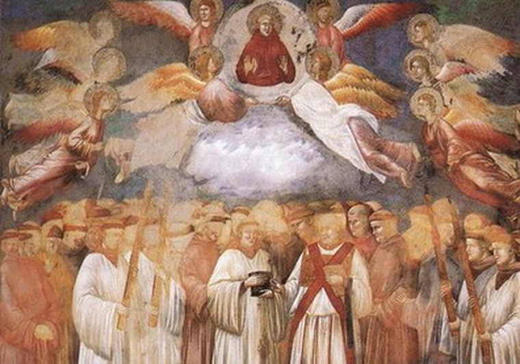Muerte y ascención de San Francisco, de Giotto.