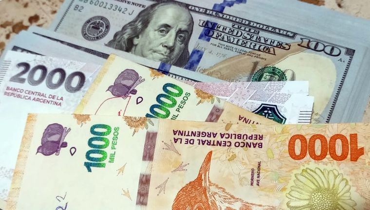 El dólar blue continuó con su tendencia alcista Foto: ALF PONCE MERCADO / MDZ