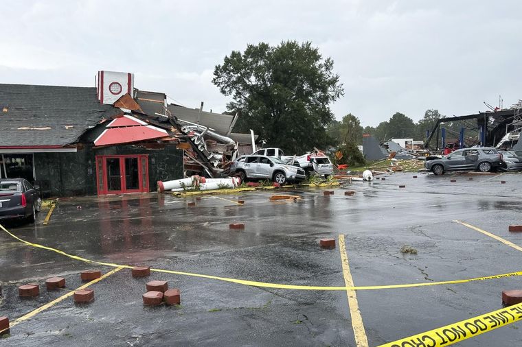 El huracán Helene es uno de los más impactantes de los últimos años. Foto: EFE/EPA