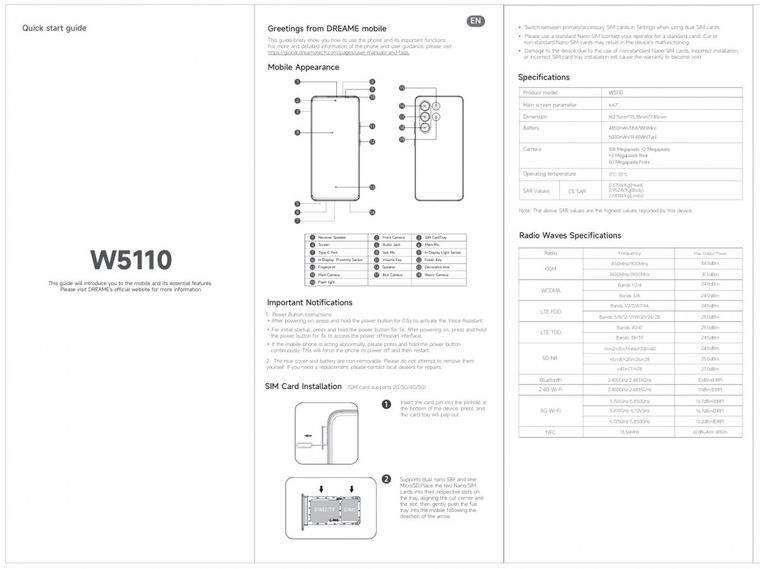 El Dreame E1 apuesta por cámaras de alta resolución en su debut móvil. El Dreame E1 apuesta por cámaras de alta resolución en su debut móvil.