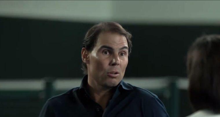 Rafael Nadal y su opinión sobre la paridad de género. Foto: Captura