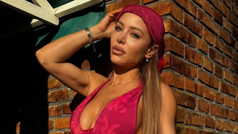 La modelo sorprendió con un video. / @evangelinaanderson