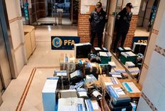 Allanamientos en la Escuela de Yoga Foto: NA