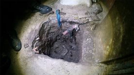 El túnel fue descubierto en un pabellón vip de una cárcel de Santa Fe. El túnel fue descubierto en un pabellón vip de una cárcel de Santa Fe.