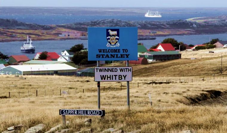 Islas Malvinas Puerto Stanley, en las islas Malvinas. Foto: Efe.