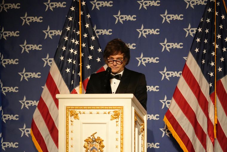 Javier Milei regresa a Estados Unidos en otro evento empresario