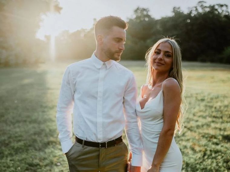 Nicolás Tagliafico y Caro Calvagni