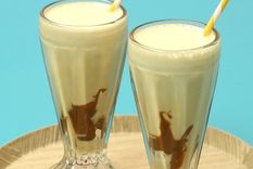 Licuado de banana Split Foto: Cookpad