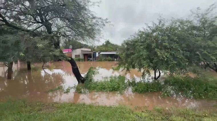 Sigue los estragos del temporal en Tucumán.&nbsp;