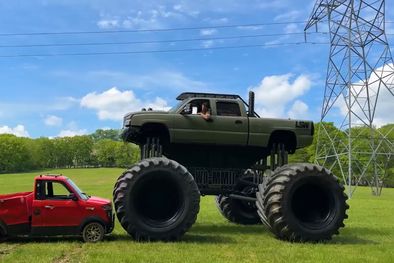 MDZol | Worlds Smallest Truck vs Worlds Largest Truck (WhistlinDiesel)