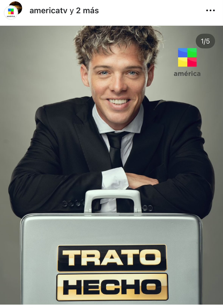 El anuncio en Instagram. Créditos: IG / América TV El anuncio en Instagram. Créditos: IG / América TV