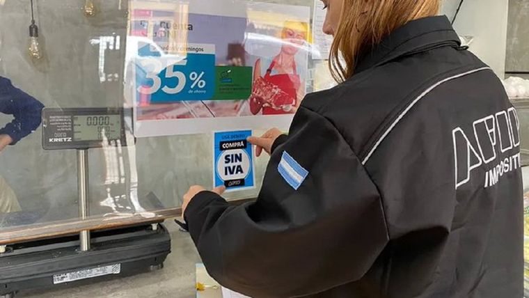 Diputados de la oposición presentaron un proyecto de ley para reinstalar el programa Compra sin Iva Foto: AFIP