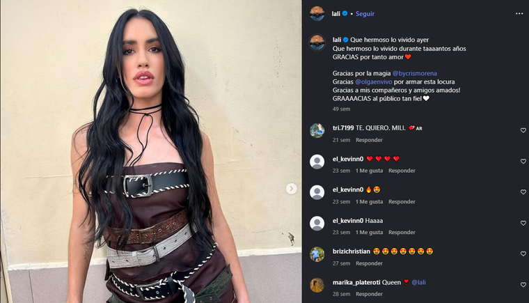 Las artistas comparten características que las hacen confundibles. Créditos: Instagram / lali Las artistas comparten características que las hacen confundibles. Créditos: Instagram / lali