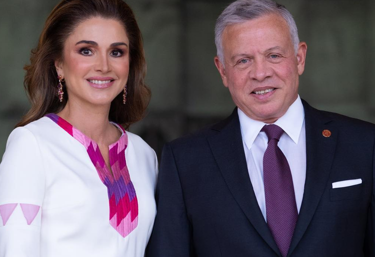 El rey de Jordania comenzó su reinado el 7 de febrero de 1999. Foto: Instagram: queenrania