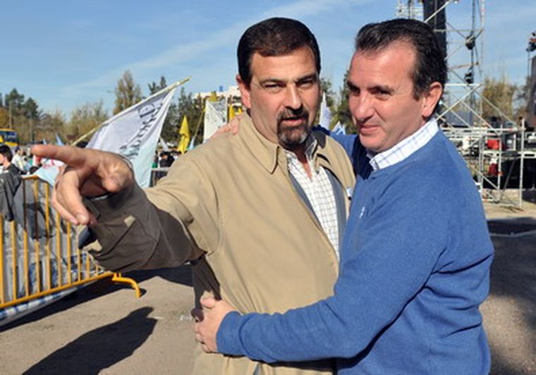 Como hermanos. Ciurca y Pérez se manejan siempre juntos. Foto: Nacho Gaffuri / MDZ