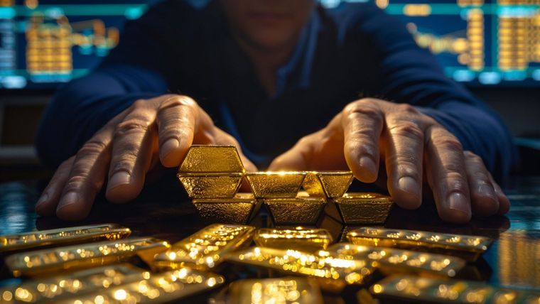 El precio del oro se derrumbó casi 20% desde fines de enero, incluso en momentos de gran inestabilidad global por la guerra en Medio Oriente.